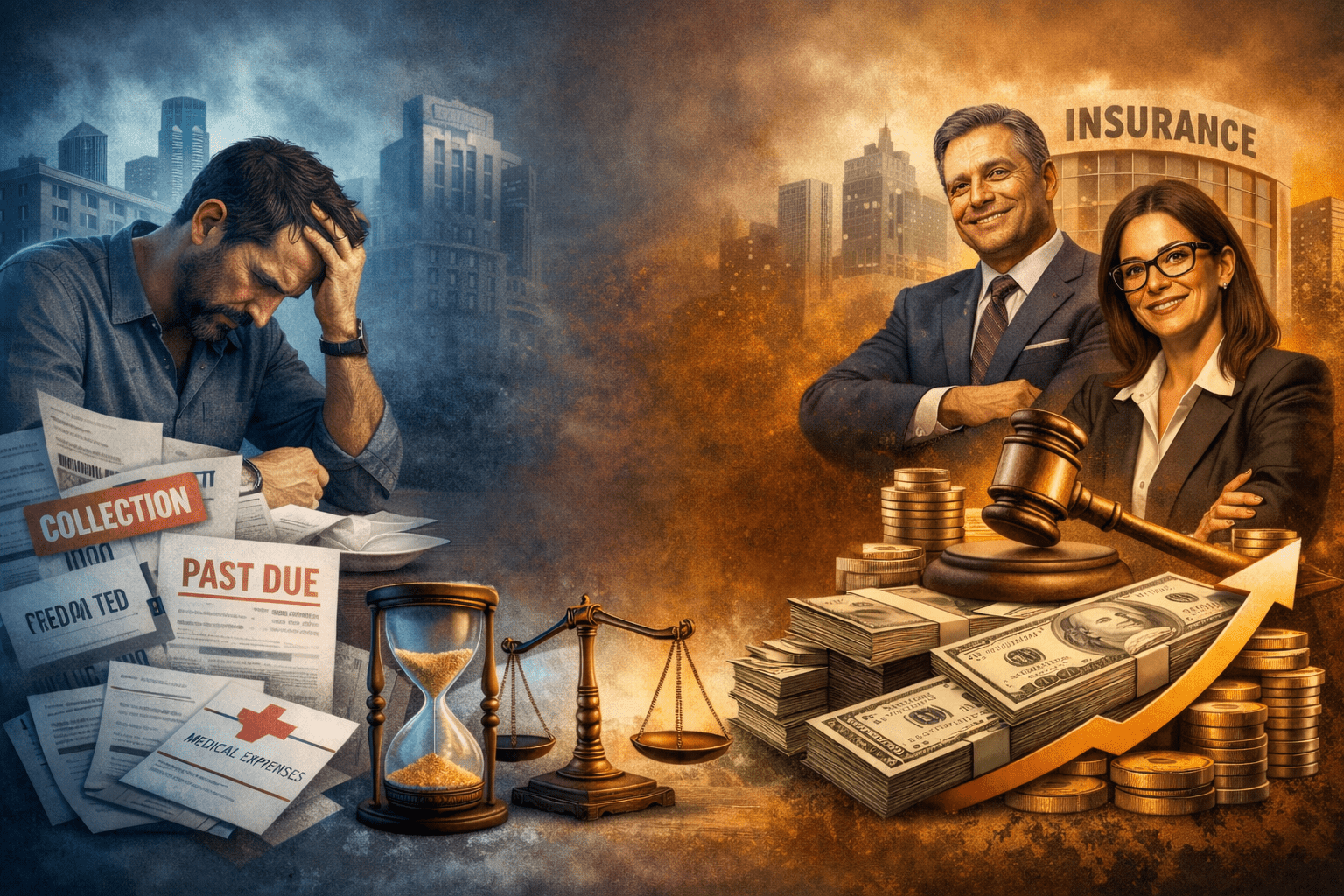 Why Insurance Companies Love a Desperate Plaintiff
