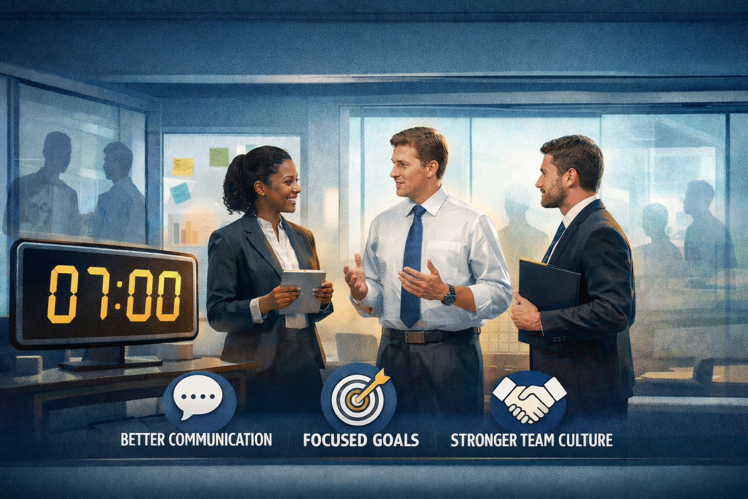 The 7-Minute Meeting That Can Jump-Start Your Firm’s Productivity