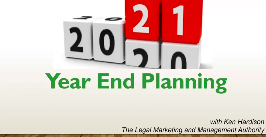 2020 Year-End Planning