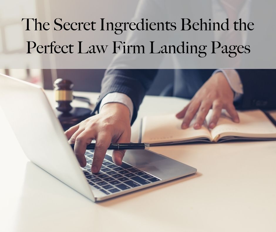 Law firm landing pages