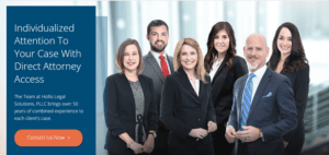 Law firm landing pages