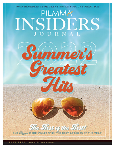 Read July 2022 PILMMA Insiders' Journal