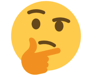 Thinking emoji