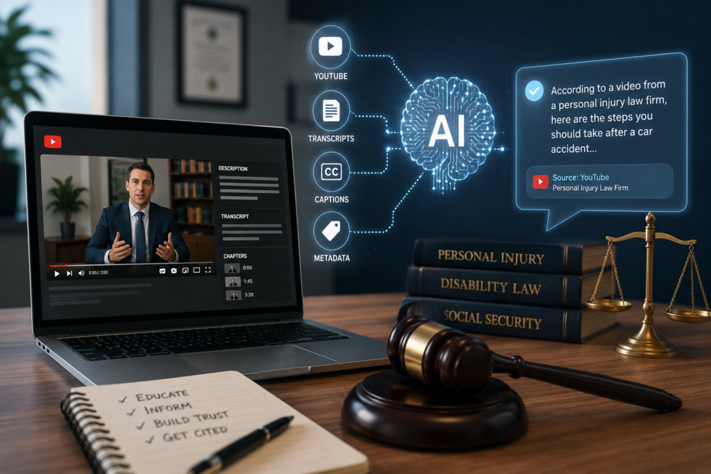 Why YouTube Is Becoming a Key Visibility Channel for Law Firms in the Age of AI